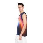 Mind Galaxy Men's Jersey Tank Top - Explore the Celestial Realms of Your Thoughts