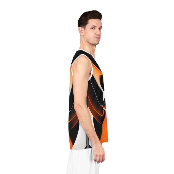 Catch Fire on the Court with the Coastal Heat Basketball Jersey!
