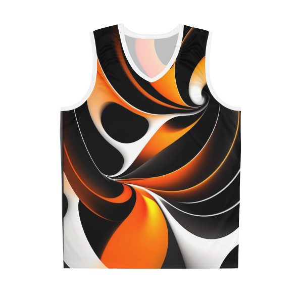 Catch Fire on the Court with the Coastal Heat Basketball Jersey!