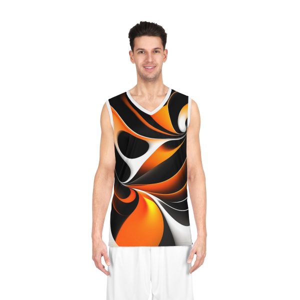 Catch Fire on the Court with the Coastal Heat Basketball Jersey!