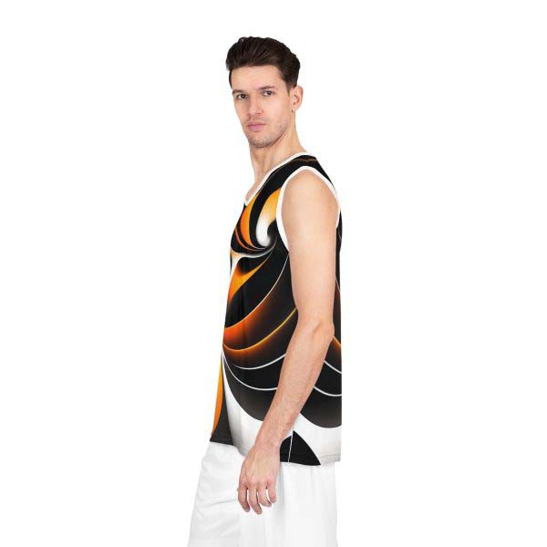 Catch Fire on the Court with the Coastal Heat Basketball Jersey!