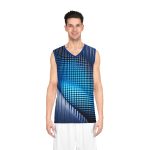 Sky Slam Men's Jersey Tank Top - Elevate Your Game with Unmatched Style