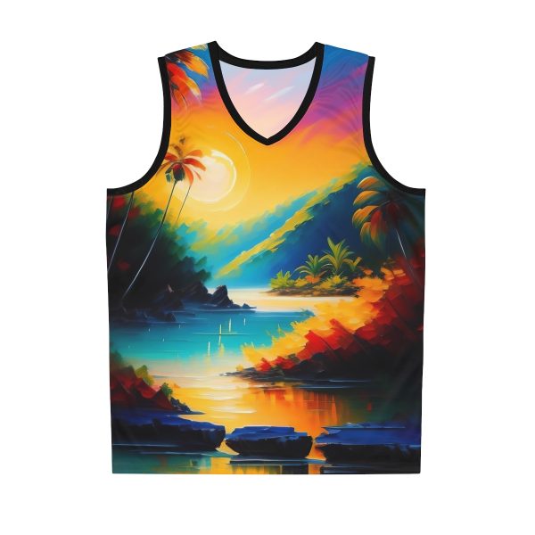 Lost in Paradise Tank Top - Dive into a Tropical Oasis!
