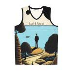 Lost and Found Men's Jersey Tank Top - Rediscover Your Path to Personal Growth and Happiness