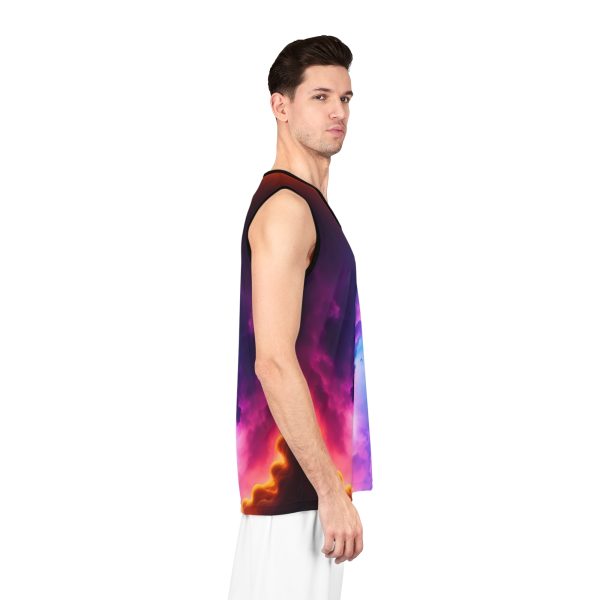Mind Galaxy Men's Jersey Tank Top - Explore the Celestial Realms of Your Thoughts