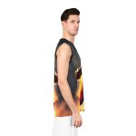 Last of the Dragonfire B-Ball Jersey Tank - Ignite the Court with Unmatched Ferocity