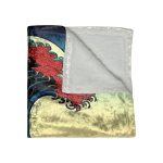 GlobeTrotter™ Gentle Waves 🌍 Crushed Velvet Blanket 🛫