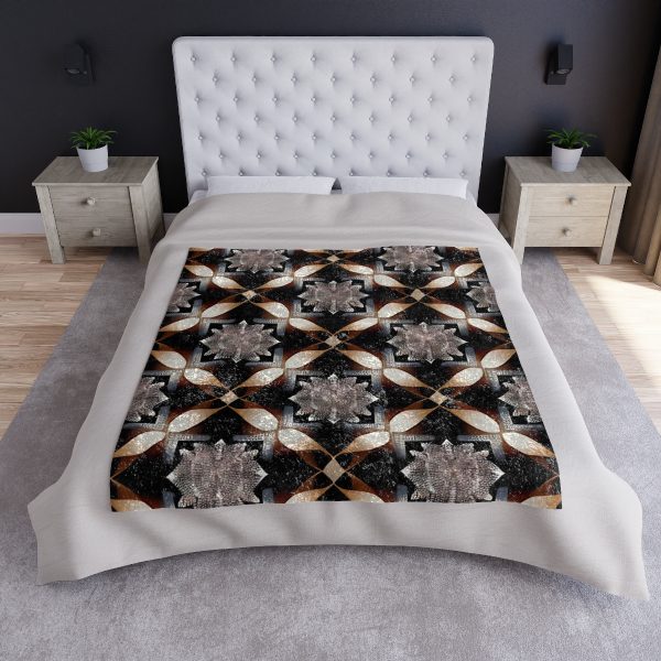 VelvetHug™ Urban Harmony 🌃 Crushed Velvet Blanket