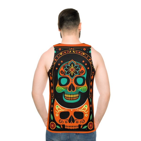 Dia de los Muertos Tank Top - Celebrate Life and Honor Ancestral Spirits with Style!