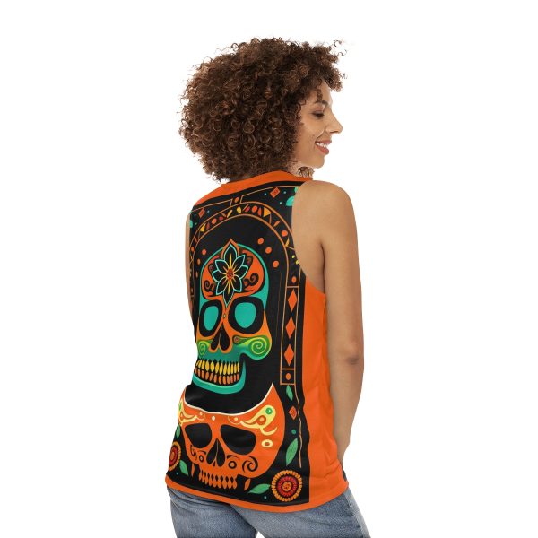 Dia de los Muertos Tank Top - Celebrate Life and Honor Ancestral Spirits with Style!