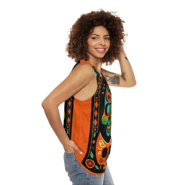 Dia de los Muertos Tank Top - Celebrate Life and Honor Ancestral Spirits with Style!