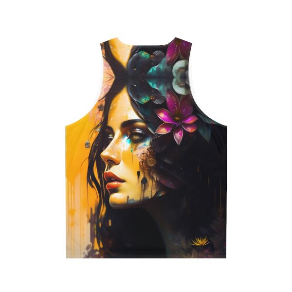 Watercolor Serenity Tank Top - Embrace the Power of a Modern Muse!