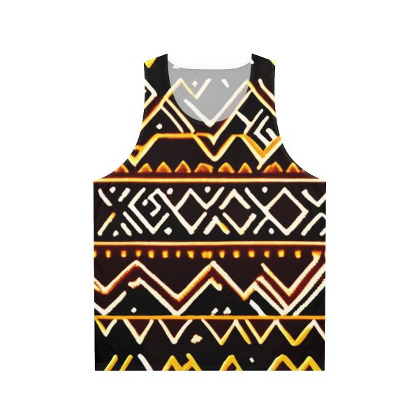Earth Treader Tank Top - Nature's Rhythm in African Tribal Splendor!