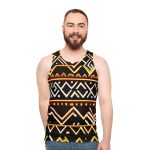 Earth Treader Tank Top - Nature's Rhythm in African Tribal Splendor!