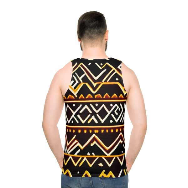 Earth Treader Tank Top - Nature's Rhythm in African Tribal Splendor!