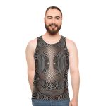 IllusionWear™ Mind-Bending Illusions Tank Top - Get Stylish with Visual Trickery!