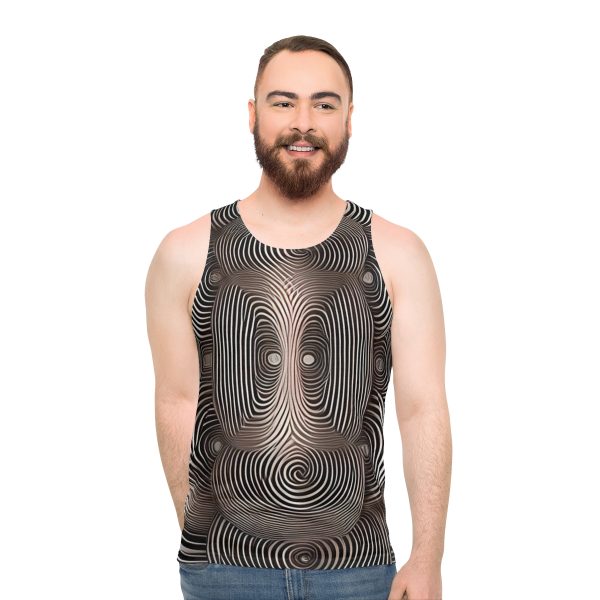 IllusionWear™ Mind-Bending Illusions Tank Top - Get Stylish with Visual Trickery!