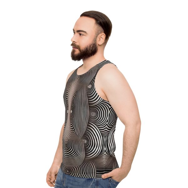 IllusionWear™ Mind-Bending Illusions Tank Top - Get Stylish with Visual Trickery!