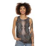 IllusionWear™ Mind-Bending Illusions Tank Top - Get Stylish with Visual Trickery!