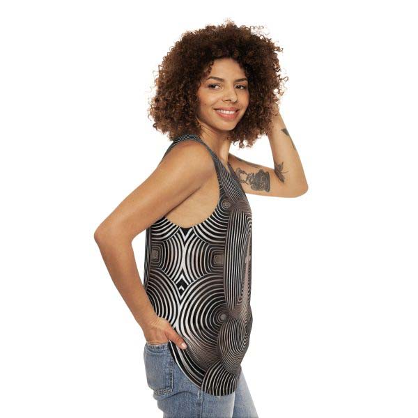 IllusionWear™ Mind-Bending Illusions Tank Top - Get Stylish with Visual Trickery!