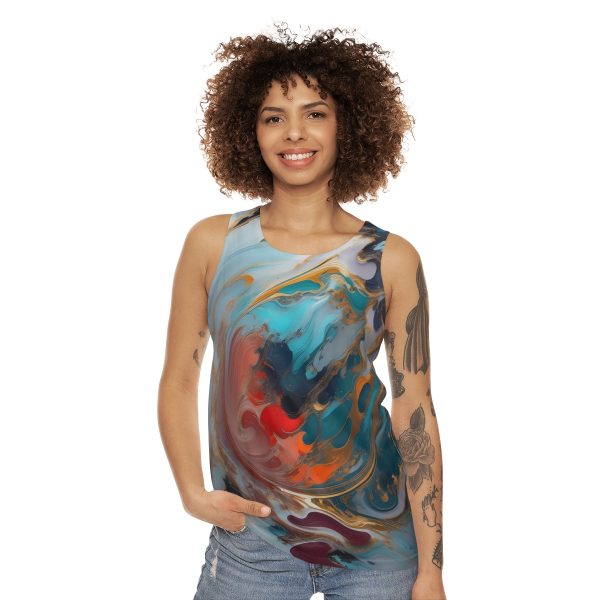 Painter's Palette Tank Top - Messy Masterpieces of Life!