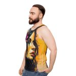 Watercolor Serenity Tank Top - Embrace the Power of a Modern Muse!