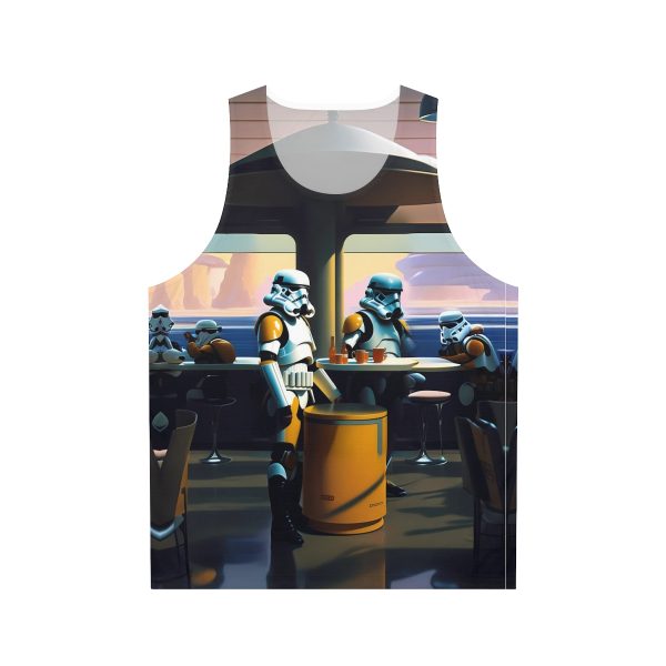 Stormtroopers Lunch Break Tank Top - The Humorous Side of the Dark Side!