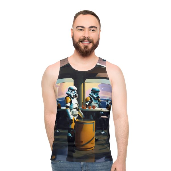 Stormtroopers Lunch Break Tank Top - The Humorous Side of the Dark Side!