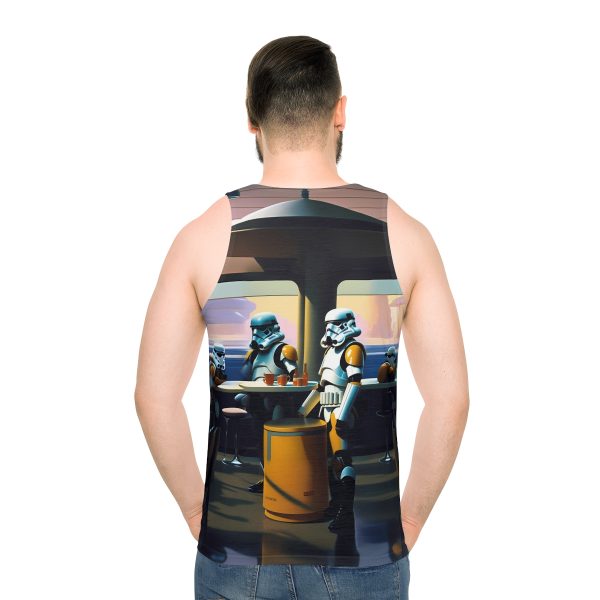 Stormtroopers Lunch Break Tank Top - The Humorous Side of the Dark Side!