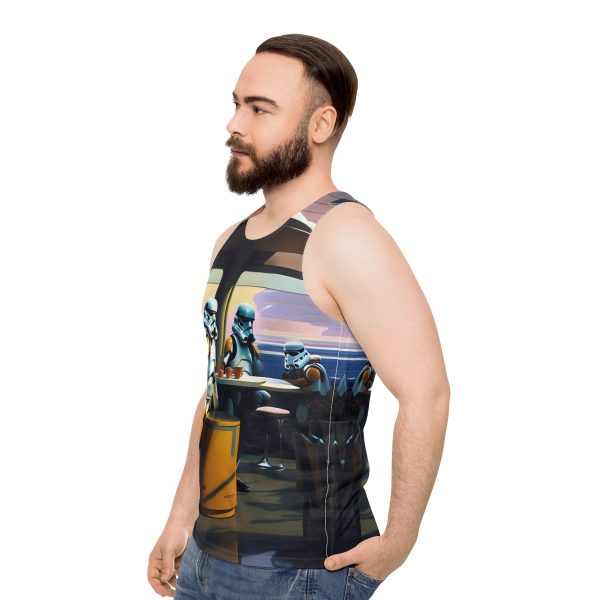 Stormtroopers Lunch Break Tank Top - The Humorous Side of the Dark Side!