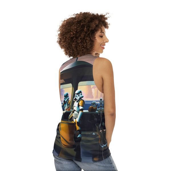 Stormtroopers Lunch Break Tank Top - The Humorous Side of the Dark Side!