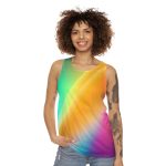 Chromatic Bliss Tank Top - A Colorful Summer Adventure!