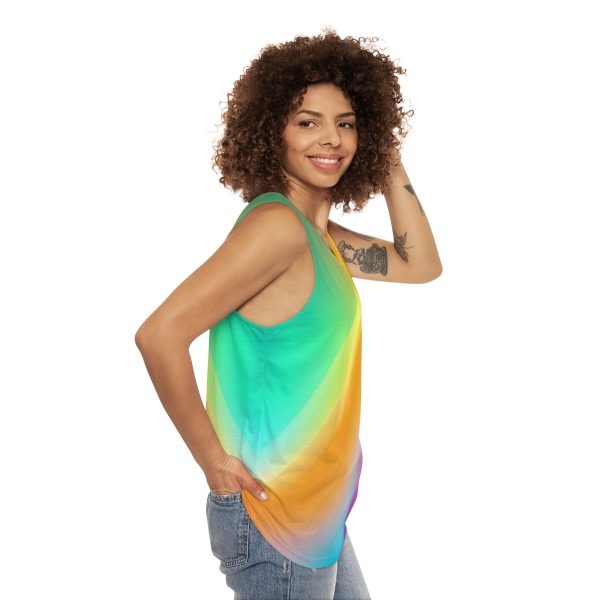 Chromatic Bliss Tank Top - A Colorful Summer Adventure!