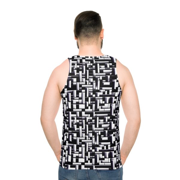 Tetris Flashback Tanktop Tee-Shirt - Nostalgia and Level 9 Up Your Style!