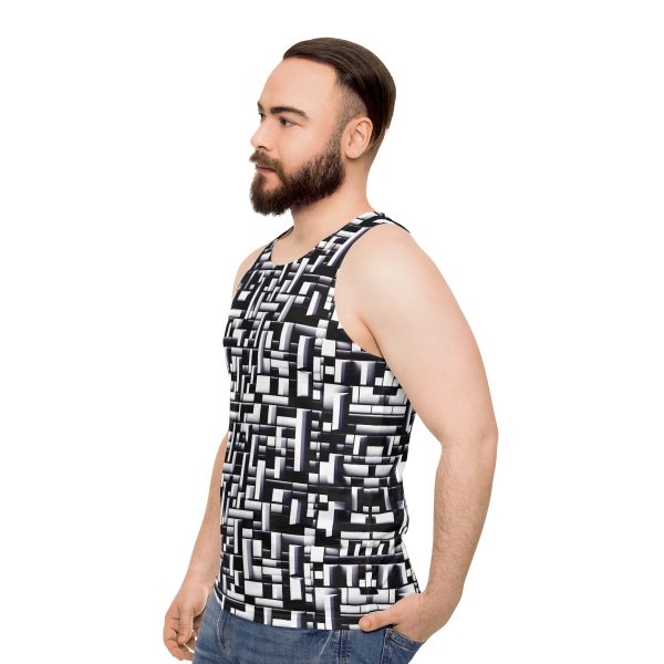 Tetris Flashback Tanktop Tee-Shirt - Nostalgia and Level 9 Up Your Style!