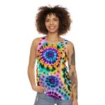Groovy Vibes Tank Top - Embrace the Spirit of Woodstock and Rock the Retro Revolution!
