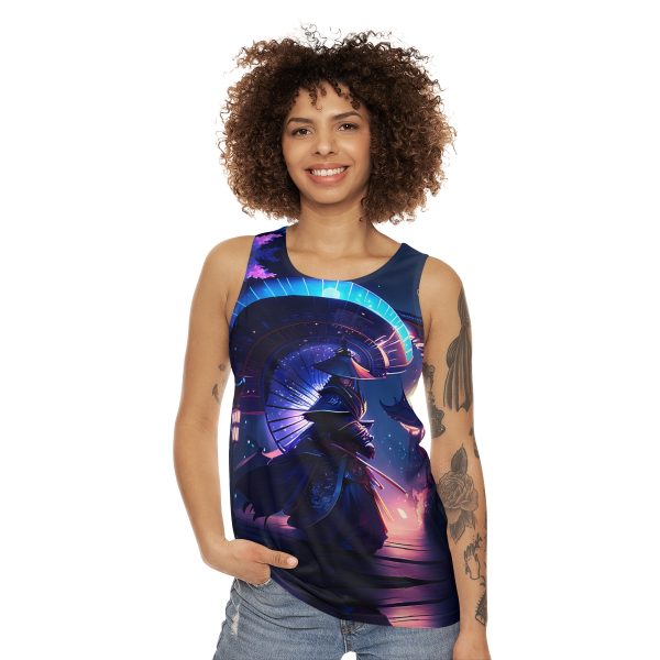 Samurai Nightingale Tank Top - Unleash Your Inner Warrior and Conquer the Night!