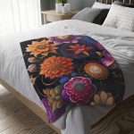 đ DreamCatcher⢠Slumber Breeze đŤ Velveteen Minky Blanket