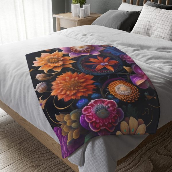 đ DreamCatcher⢠Slumber Breeze đŤ Velveteen Minky Blanket