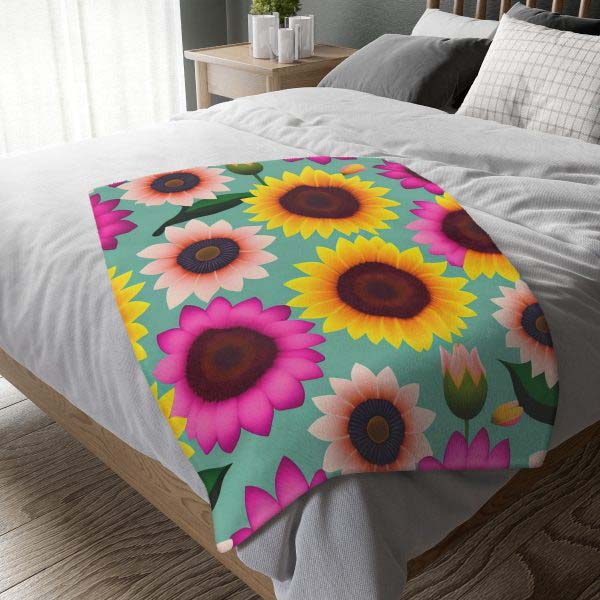 DreamCatcher™ Slumber Breeze - Velveteen Minky Blanket