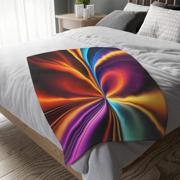 DreamFuzz™ Astral Journey 💫 Velveteen Minky Blanket 🌌