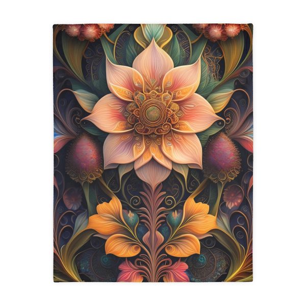 PaisleyComfort™ Timeless Twist - Velveteen Minky Blanket