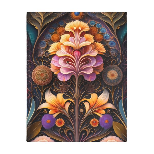 PaisleyComfort™ Timeless Twist - Velveteen Minky Blanket