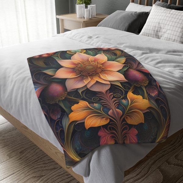 PaisleyComfort™ Timeless Twist - Velveteen Minky Blanket