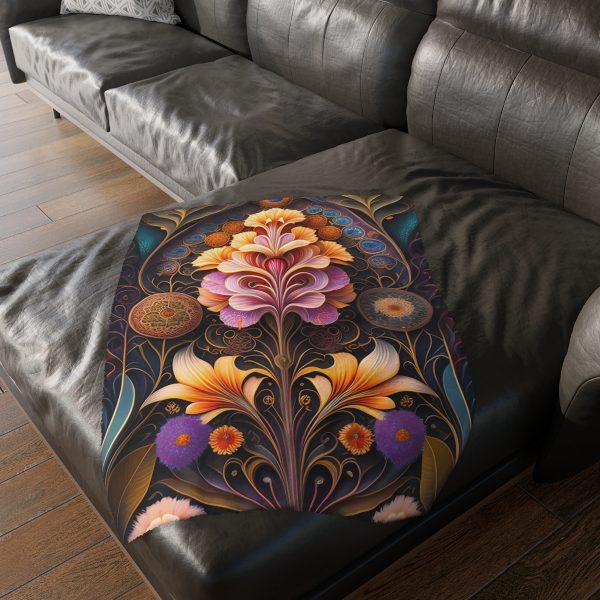 PaisleyComfort™ Timeless Twist - Velveteen Minky Blanket
