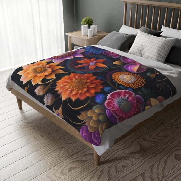 đ DreamCatcher⢠Slumber Breeze đŤ Velveteen Minky Blanket