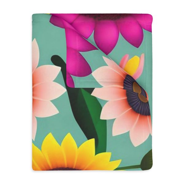 DreamCatcher™ Slumber Breeze - Velveteen Minky Blanket