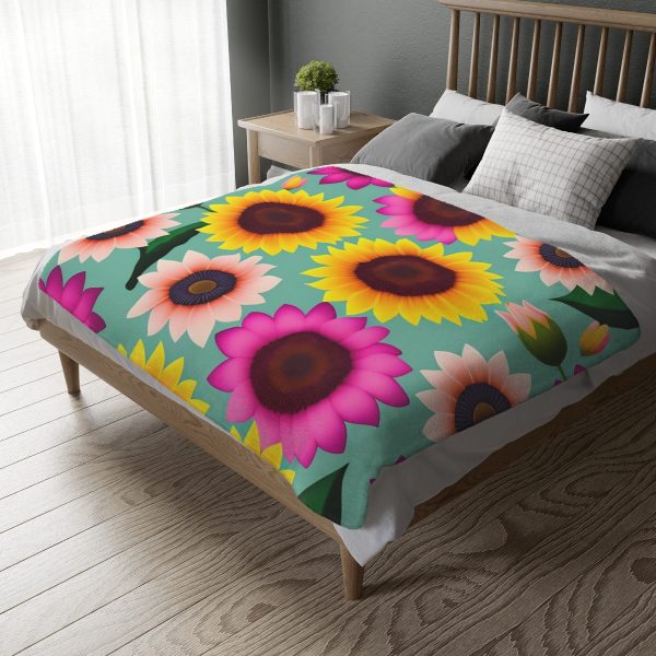 DreamCatcher™ Slumber Breeze - Velveteen Minky Blanket