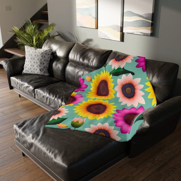 DreamCatcher™ Slumber Breeze - Velveteen Minky Blanket