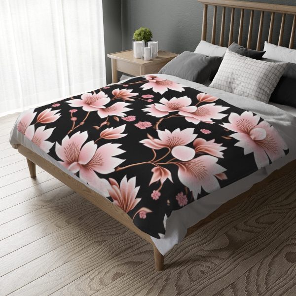 DreamCatcher⢠Slumber Breeze đ Velveteen Minky Blanket